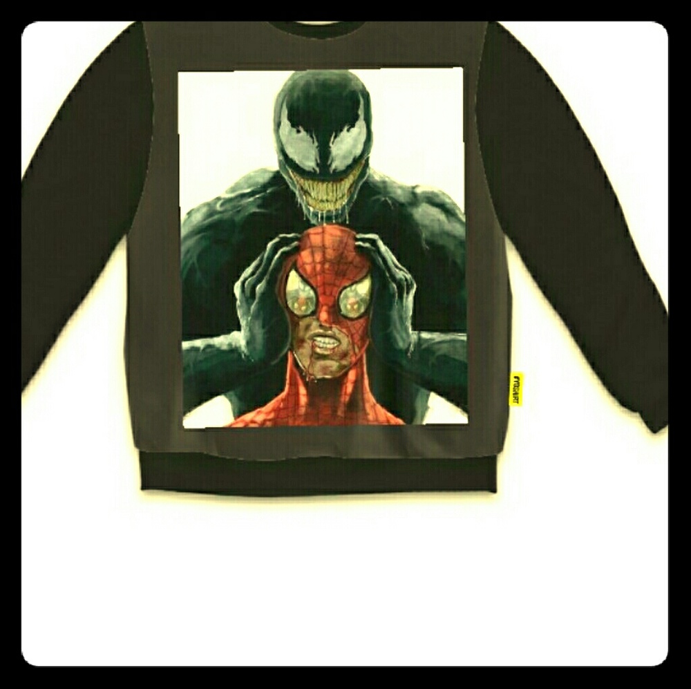 Costume made sweater venom vs spiderman